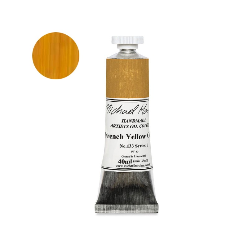 Farba olejna Michael Harding 40 ml - 133 French Yellow Ochre