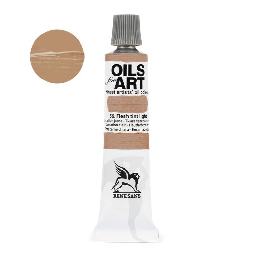 Farba olejna Renesans Oils for Art 20 ml - 56 Tinta cielista jasna