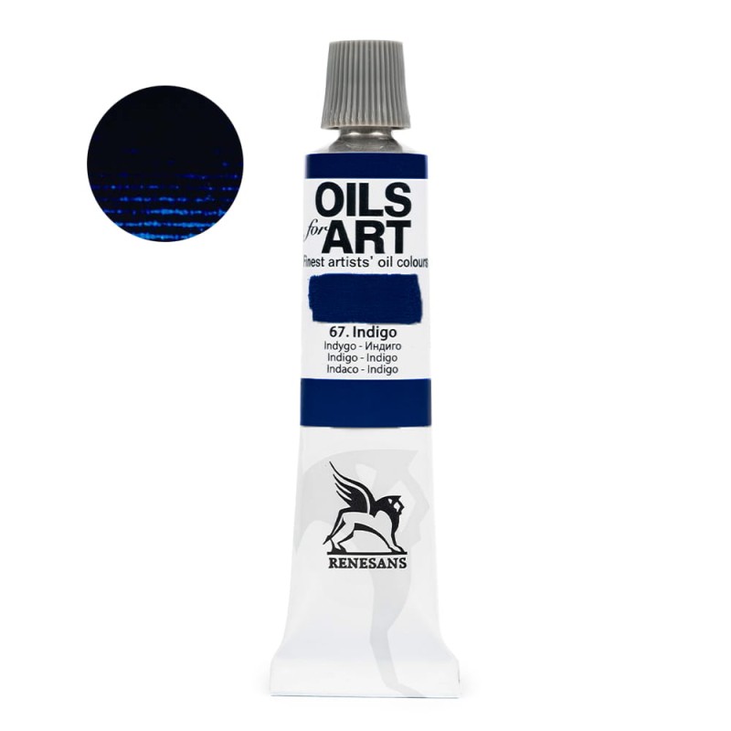 Farba olejna Olej for art 20 ml - 67 Indygo