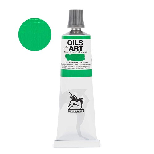 Farba olejna Renesans Oils for Art 60 ml - 38 Zieleń Paolo Veronese