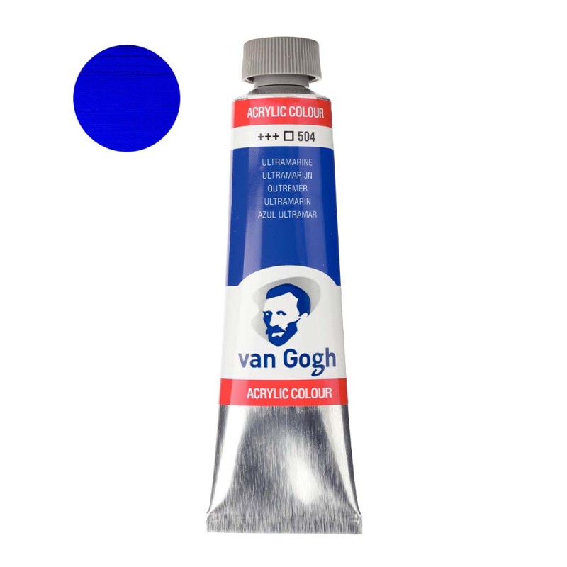 Farba akrylowa Van Gogh 40ml - 504 Ultramarine