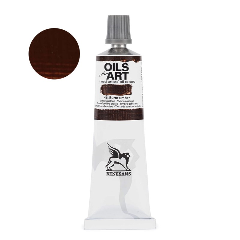 Farba olejna Olej for Art 60 ml - 46 Umbra Palona