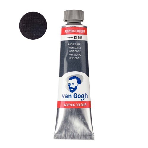 Farba akrylowa Van Gogh 40ml - 708 Payne's grey