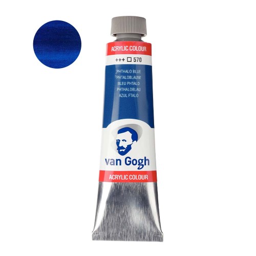 Farba akrylowa Van Gogh 40ml - 570 Phthalo blue