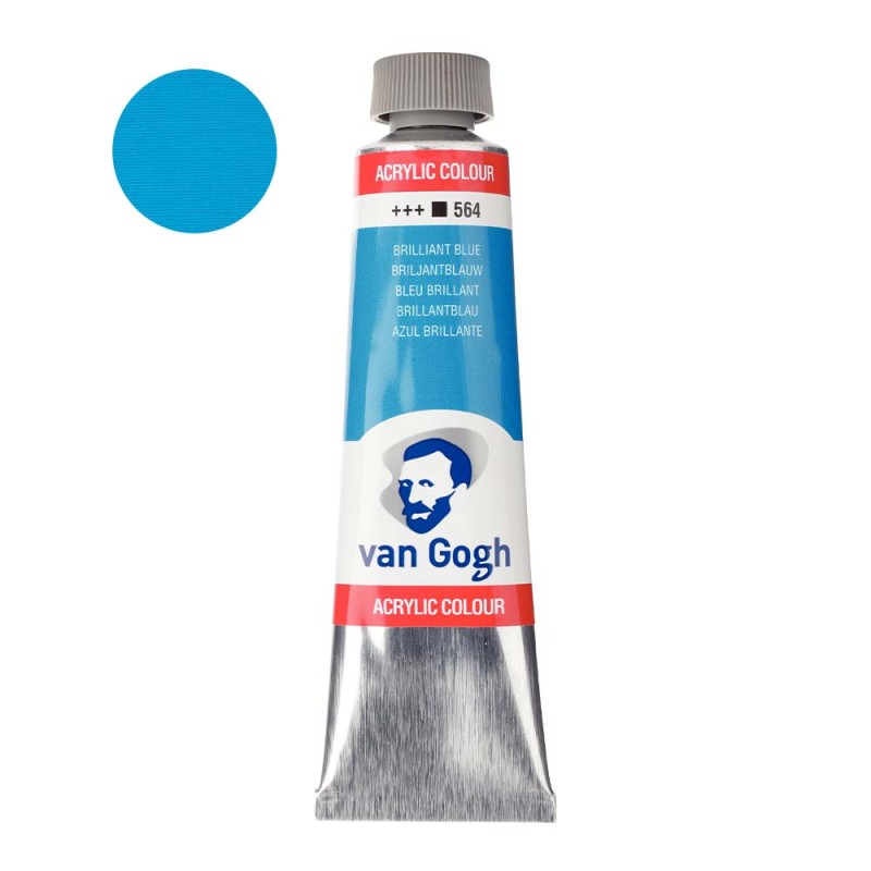 Farba akrylowa Van Gogh 40ml - 564 Brilliant blue