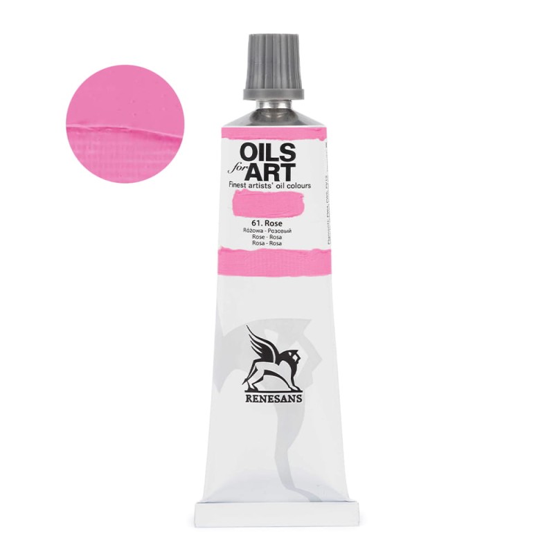 Farba olejna Olej for Art 60 ml - 61 Róż Świetlisty
