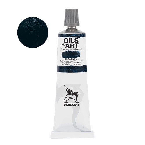 Farba olejna Renesans Oils for Art 60 ml - 68 Błękit berliński