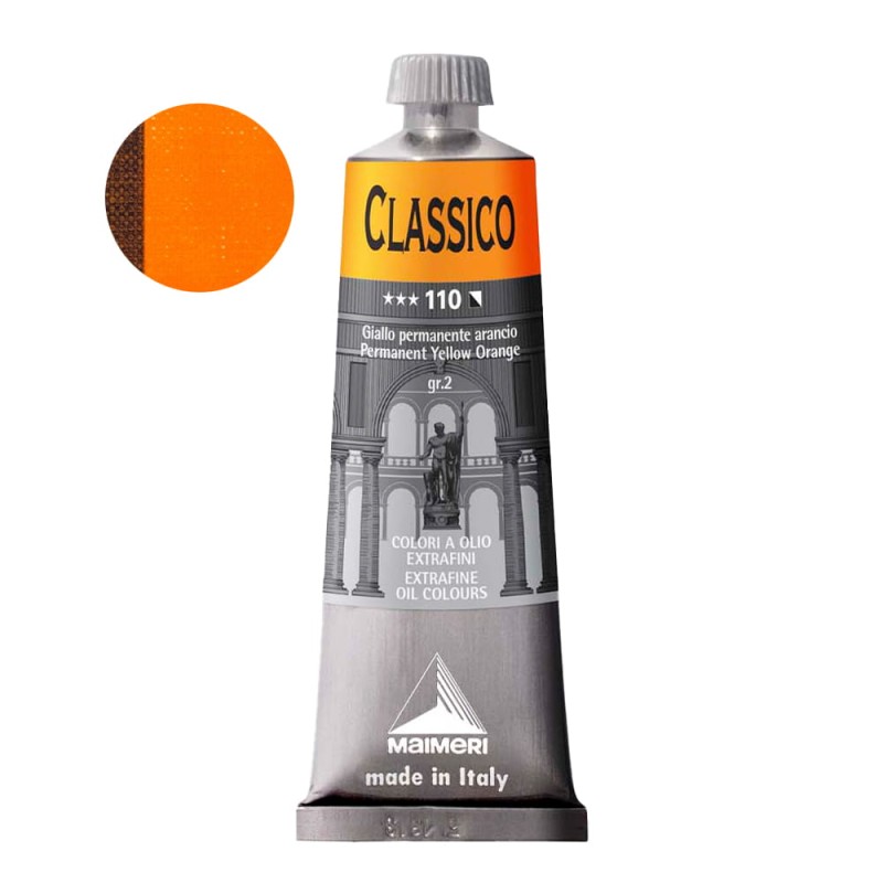 Farba olejna Maimeri Classico 60 ml - 110 Permanent Orange