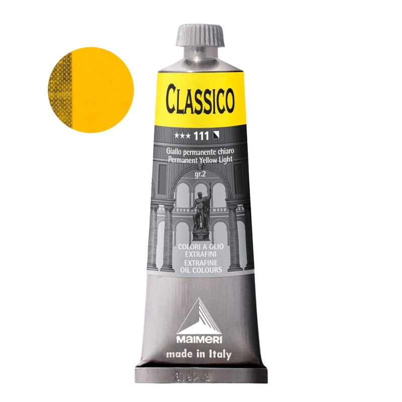 Farba olejna Maimeri Classico 60 ml - 111 Permanent yellow Light