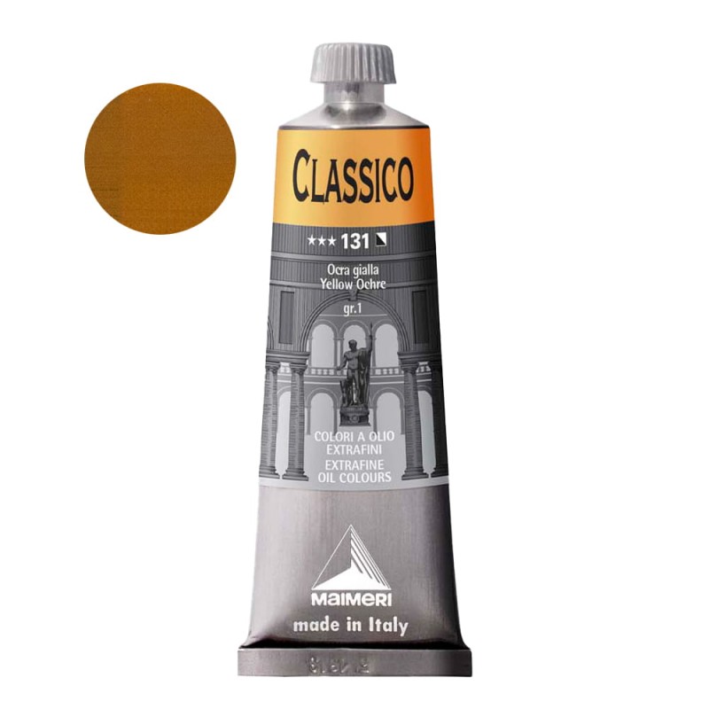 Farba olejna Maimeri Classico 60 ml - 131 Yellow Ochre