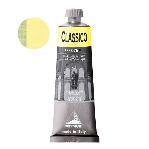 Farba olejna Maimeri Classico 60ml - 075 Brilliant Yellow Light