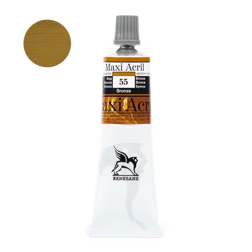 Farba akrylowa Maxi Akryl 60 ml - 55 Brąz