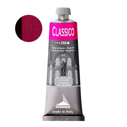 Farba olejna Maimeri Classico 60 ml - 256 Primary Red - Magenta