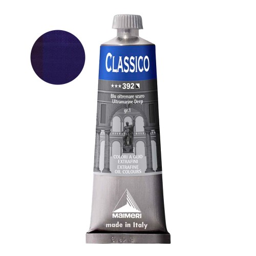 Farba olejna Maimeri Classico 60 ml - 392 Ultramarine Deep