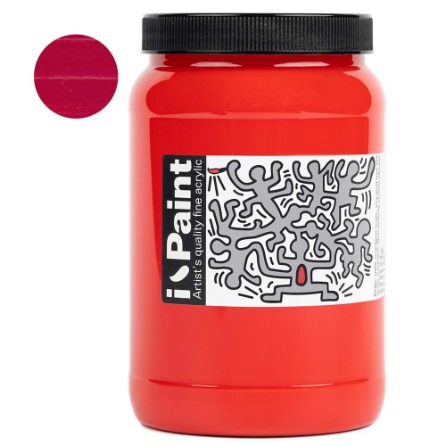 Farba akrylowa Renesans I-Paint 500 ml - 06 Karmin