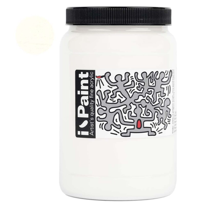 Farba akrylowa Renesans I-Paint 500 ml - 01 Biel Tytanowa