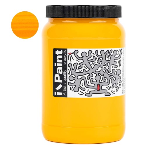 Farba akrylowa Renesans I-Paint 500 ml - 04 Żółta kadmowa (hue)