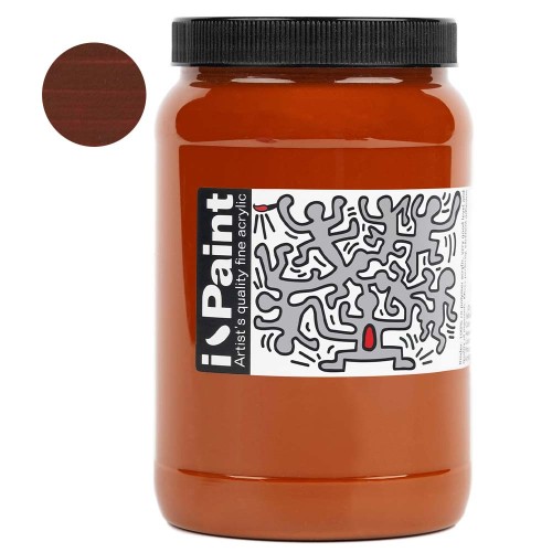 Farba akrylowa Renesans I-Paint 500 ml - 13 Ziemia sieneńska palona