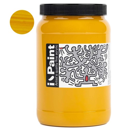 Farba akrylowa Renesans I-Paint 500 ml - 12 Ziemia sieneńska naturalna