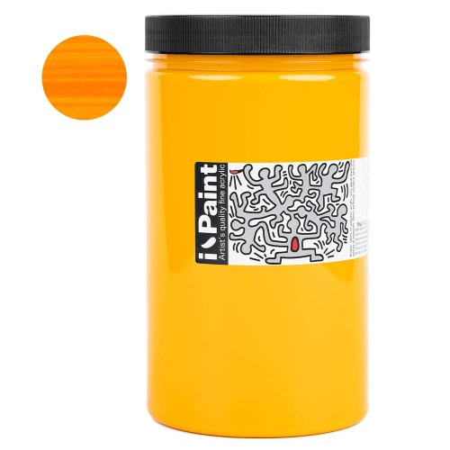 Farba akrylowa Renesans I-Paint 1200 ml - 04 Żółta kadmowa (hue)