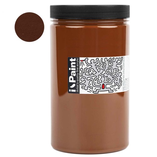 Farba akrylowa Renesans I-Paint 1200 ml - 15 Umbra palona