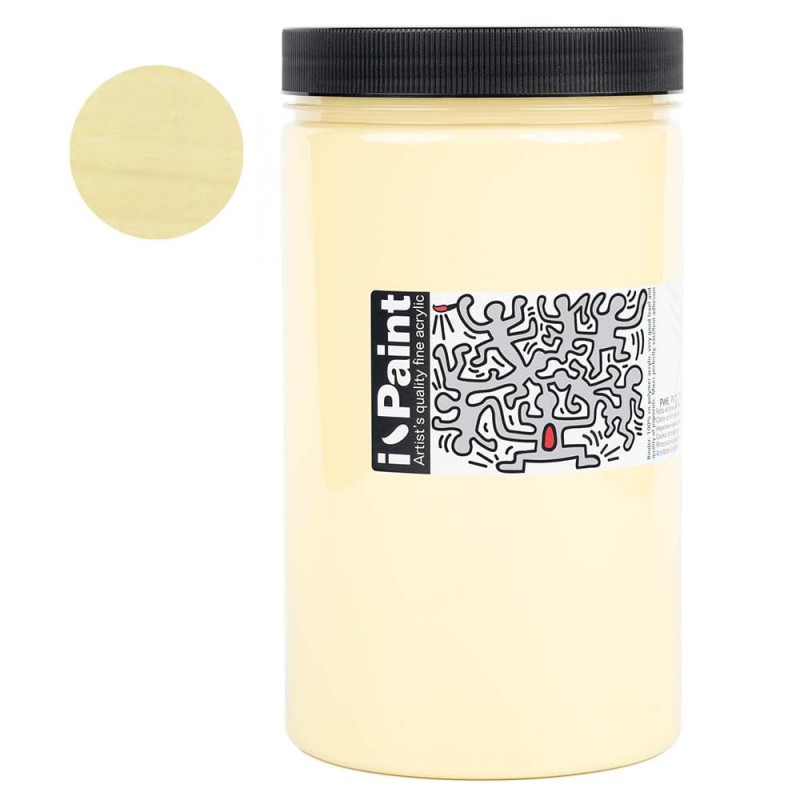 Farba akrylowa Renesans I-Paint 1200 ml - 02 Żółta z Neapolu