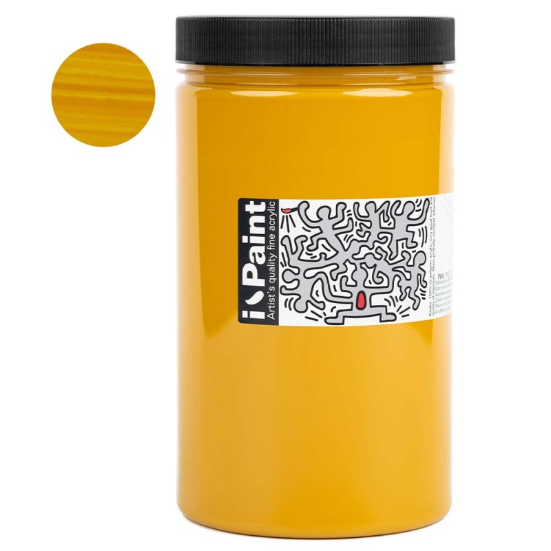 Farba akrylowa Renesans I-Paint 1200 ml - 12 Ziemia sieneńska naturalna