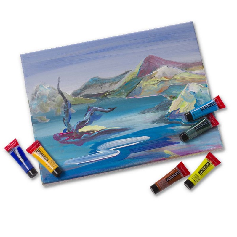 Zestaw farb akrylowych Amsterdam Landscape 12 x 20 ml