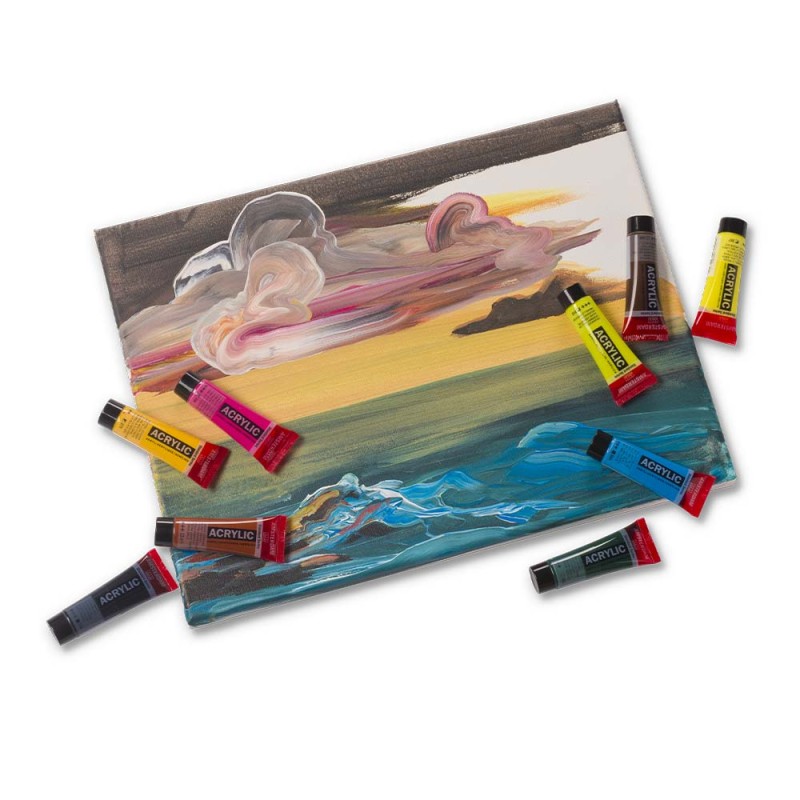 Zestaw farb akrylowych Amsterdam Landscape 12 x 20 ml