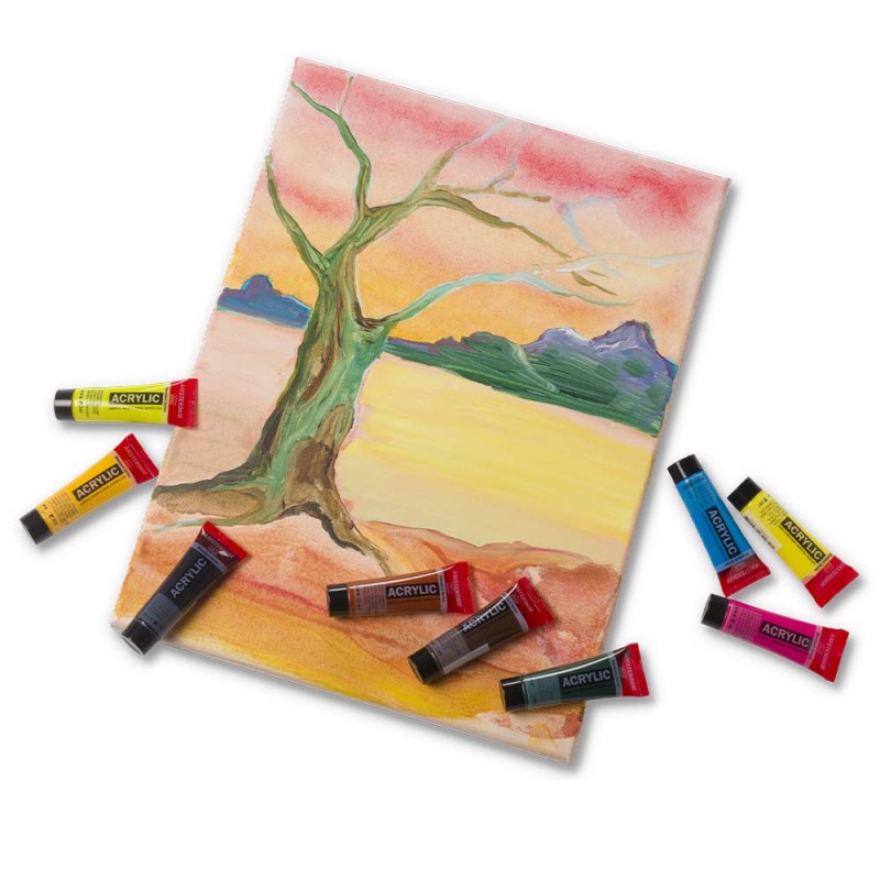 Zestaw farb akrylowych Amsterdam Landscape 12 x 20 ml