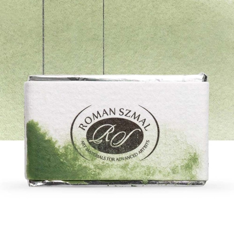 Farba akwarelowa Aquarius kostka - 105 Green Earth