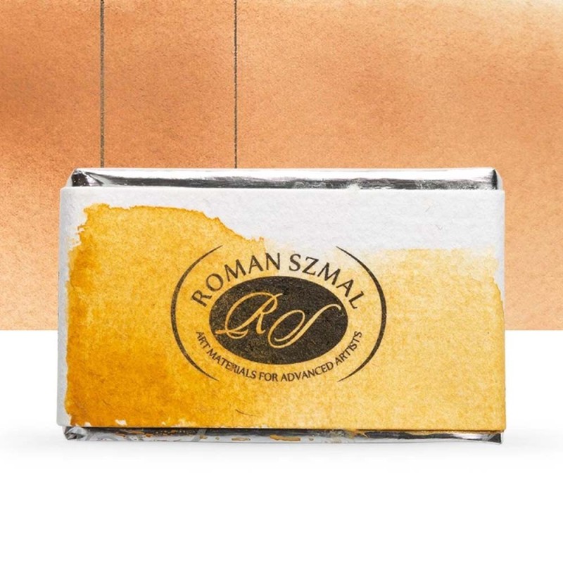 Farba akwarelowa Aquarius kostka - 106 Yellow Ochre