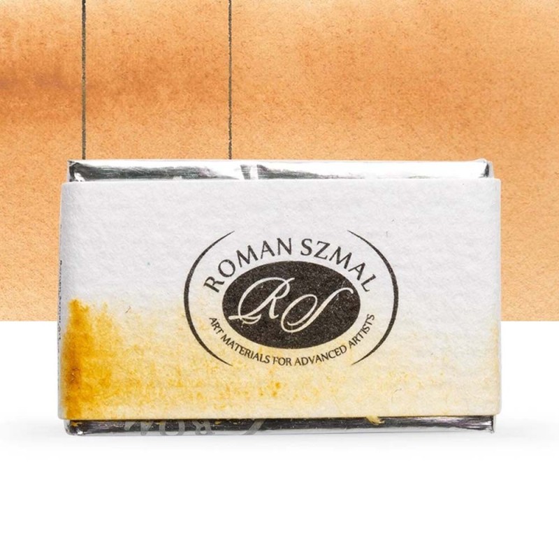 Farba akwarelowa Aquarius kostka - 107 Venetian Yellow Earth