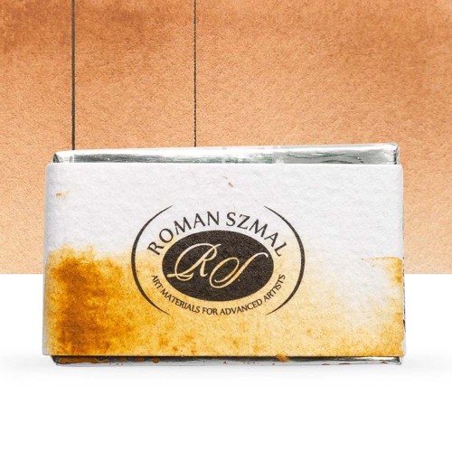 Farba akwarelowa Aquarius kostka - 112 Italian Raw Sienna