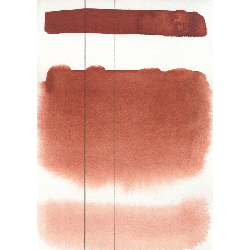Farba akwarelowa Aquarius kostka - 120 Italian Burnt Sienna