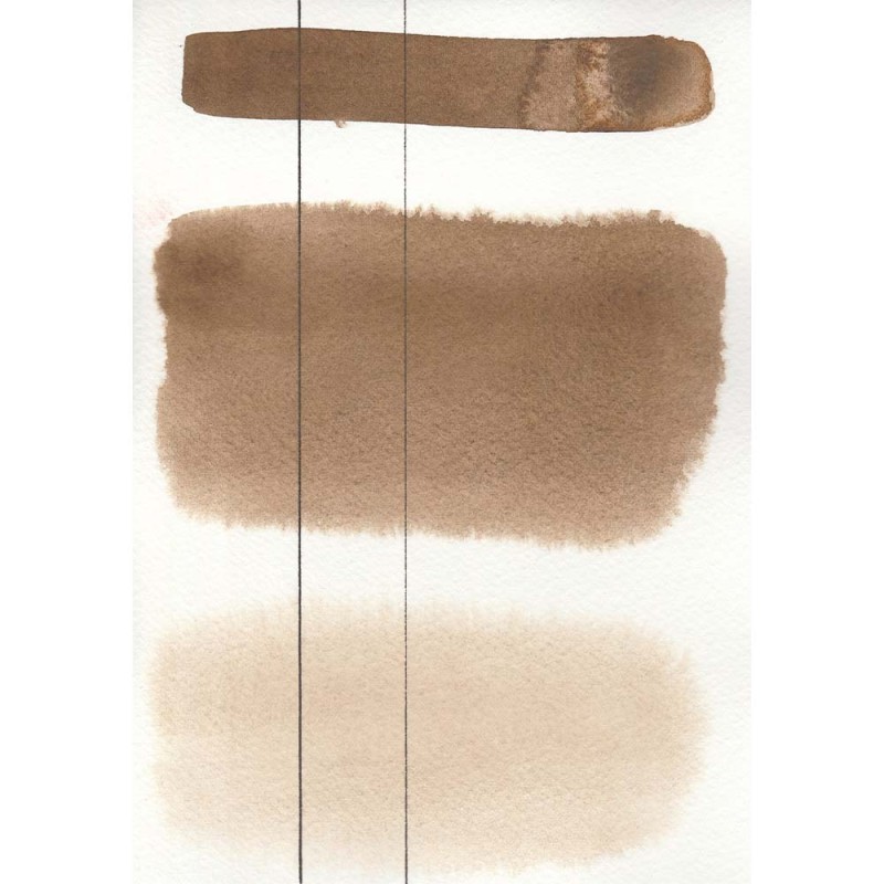 Farba akwarelowa Aquarius kostka - 125 German Raw Umber Greenish