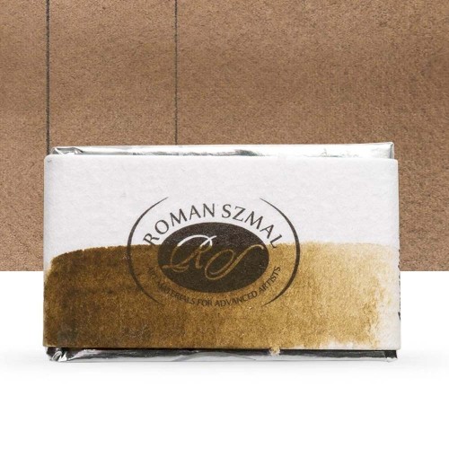 Farba akwarelowa Aquarius kostka - 125 German Raw Umber Greenish