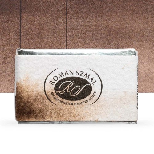 Farba akwarelowa Aquarius kostka - 130 Cyprus Burnt Umber Deep