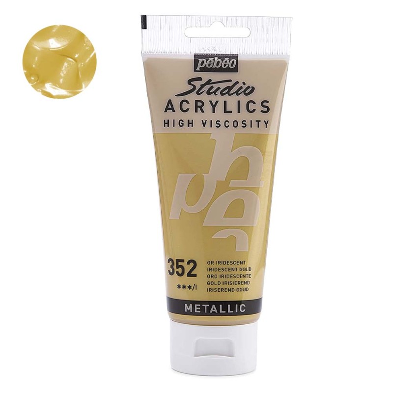 Farba akrylowa Studio Pebeo  100 ml - 352 Gold