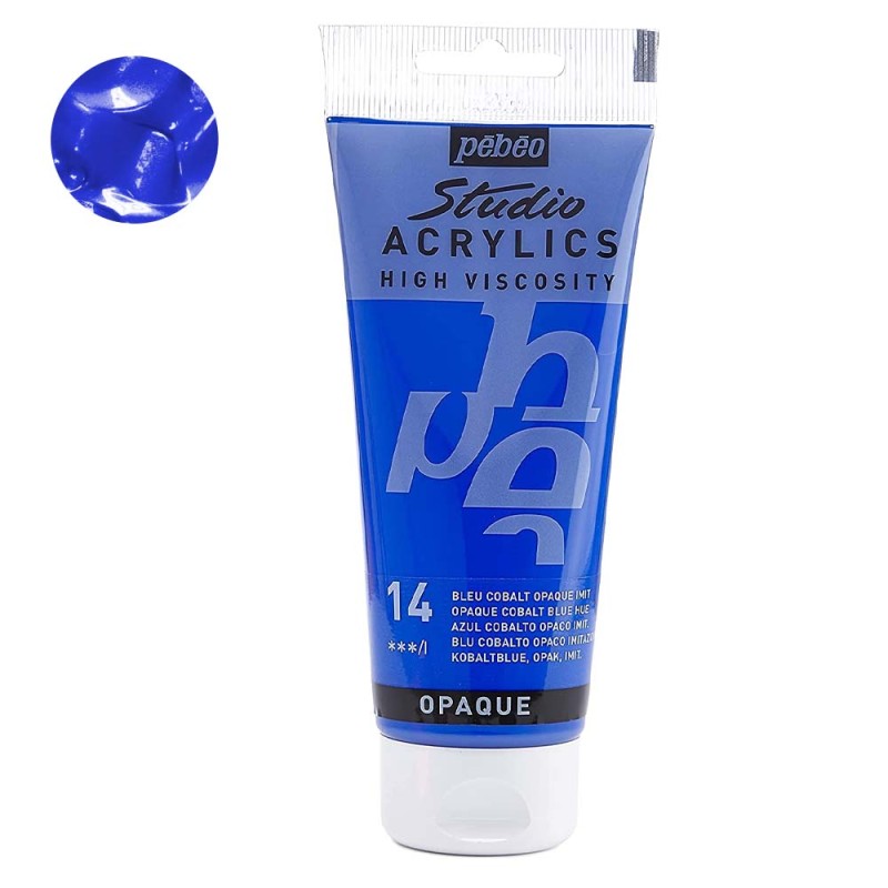 Farba akrylowa Studio Pebeo 100 ml - 14 Cobalt blue