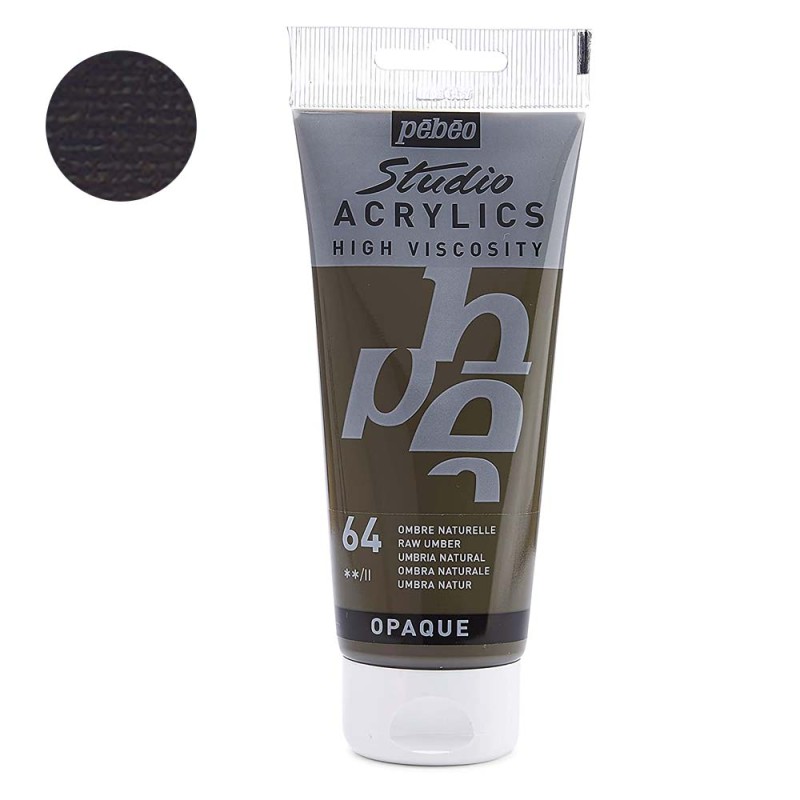 Farba akrylowa Studio Pebeo 100 ml - 64 Raw umber