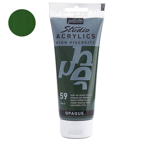 Farba akrylowa Studio Pebeo 100 ml - 59 Opaque sap green