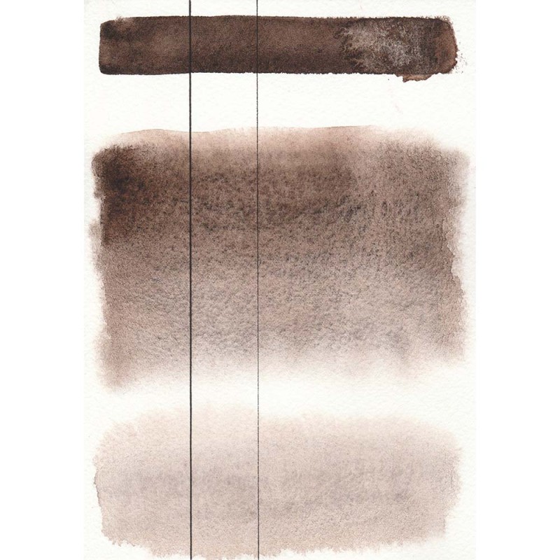 Farba akwarelowa Aquarius kostka - 131 Van Dyck Brown