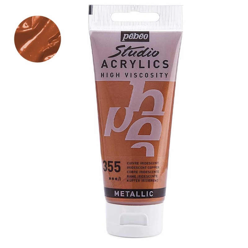Farba akrylowa Studio Pebeo 100 ml - 355 Copper