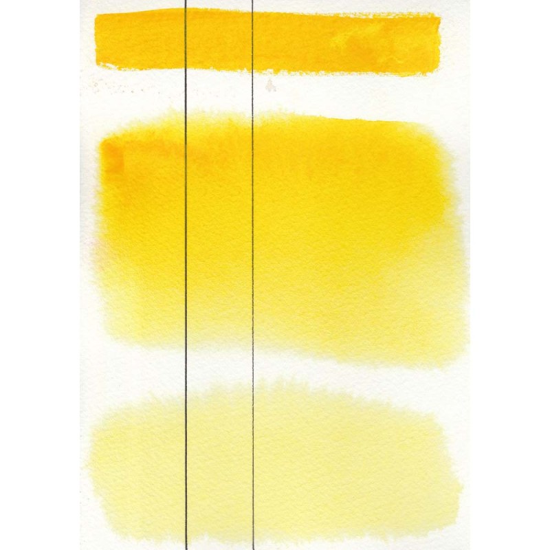 Farba akwarelowa Aquarius kostka - 206 Hansa Yellow Medium