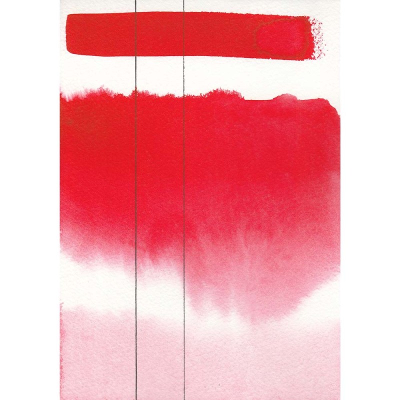 Farba akwarelowa Aquarius kostka - 210 Pyrrole Red