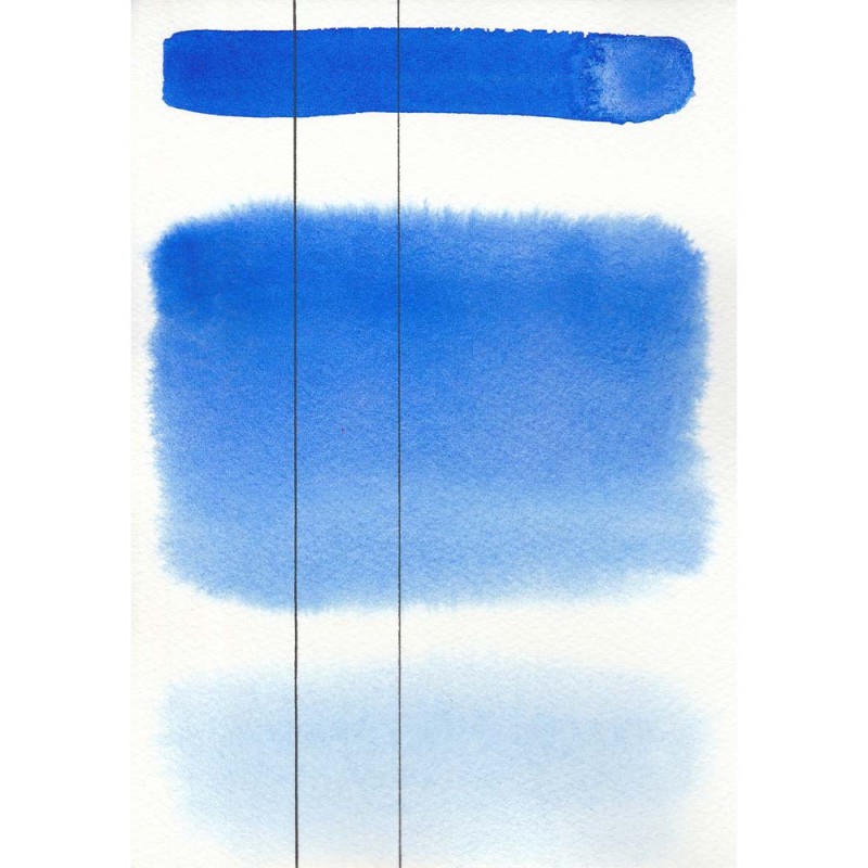 Farba akwarelowa Aquarius kostka - 222 Ultramarine Blue (Green Shade)