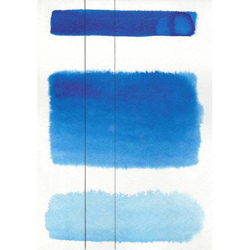 Farba akwarelowa Aquarius kostka - 225 Phthalo Blue (Red Shade)