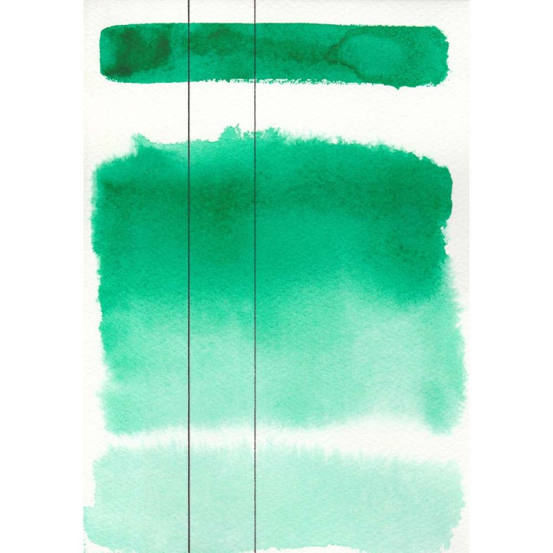 Farba akwarelowa Aquarius kostka - 230 Phthalo Green (Yellow Shade)