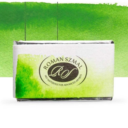 Farba akwarelowa Aquarius kostka - 231 Permanent Green Light